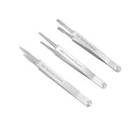 Steowsey Strumento per la pulizia dei terminali, kit per la pulizia dei terminali della batteria dell'auto per piccoli connettori elettrici a forcella 3 pezzi