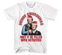 Step Brothers - Merry Attività - American Classici - Bianco Adulto Corto S