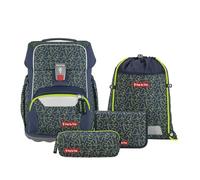 Step by Step Basis Schulranzen-Set 4-teilig Green Geometric