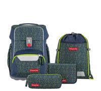 Step by Step Basis Schulranzen-Set 4-teilig Green Geometric