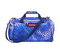 Step by Step Borsa sportiva con scomparto per la biancheria bagnata, tracolla rimovibile, tracolla regolabile, a partire dalla prima classe, 13 l, Butterfly Maja - Blu