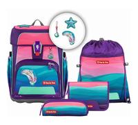 Step by Step Cloud Ocean Schulranzen-Set 5-teilig Dolphin Lana