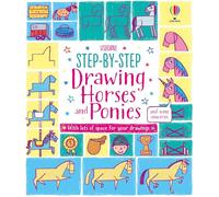 Candice Whatmore Fiona Watt Step-by-step Drawing Horses and Ponies (Tascabile)