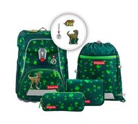 Step by Step Fit Set di borse per la scuola 5 pezzi verde