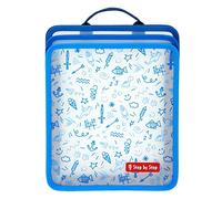 Step by Step Foldable Folder Box Blue