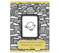 STEP BY STEP HOW TO DRAW ANIMALS AND COLORING FUN