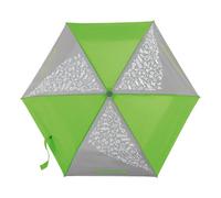 Step by Step Ombrello tascabile per bambini da 22 cm con elementi riflettenti neon green (124891)