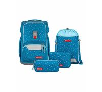 Step by Step Basis Set di borse per la scuola 4 pezzi Set „Blue Hearts (TAS037676)