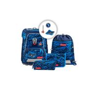 Step by Step Fit Set di borse per la scuola 5 pezzi blu
