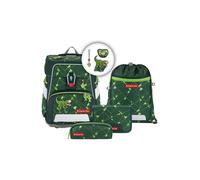 STEP BY STEP Set di zaini scolastici da 5 pezzi SPACE Shine Dino Night Tyro