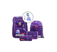 Step by Step Fit Set di borse per la scuola 5 pezzi viola