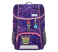 Step by Step Set zaino Kid con cuscino da seduta, mini zaino ergonomico con cintura pettorale rimovibile, per asilo, prescolare e tempo libero, 13 l, Ayuma Leavi - Viola, Rucksack
