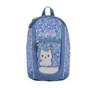 Step by Step Set zaino KIGA Mini, zaino ergonomico con cintura toracica regolabile in altezza, per asilo, asilo, presepe e Kita, da 12 M+, bambini piccoli, 6 l, Cat Momo - Blu-viola, 20 x 30 x 11 cm