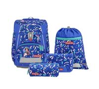 Step by Step SET ZAINO SCUOLA SPACE 5 PEZZI 20LT 1° CLASSE, Mermaid Elara | Tornister ergonomico con catarifrangenti, regolabile in altezza con cintura in vita