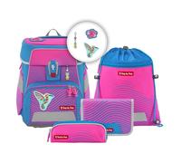 Step by Step Space Neon Set di borse per la scuola 5 pezzi rosa
