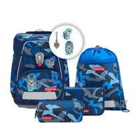 Step by Step Space - Set di zaino scolastico 5 pz. (Snow Leopard Arko)