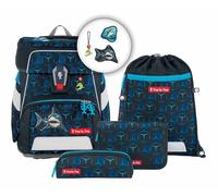 Step by Step Space Shine Schulranzen-Set 5-teilig Shark Dexter