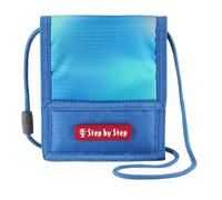 Step by Step Tasca sul petto con finestra a vista, portamonete con chiusura lampo, chiusura a chiave, a tracolla, a partire dal 1° grado, Ninja Zazu - blu-verde