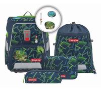 Step by Step zaino della scuola Space Schulranzen-Set 5 -pezzi Wild T-Rex Taro grigio scuro