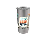 STEP CARD READY Passi di ballo e sequenza Bicchiere termico in acciaio inox doppia parete
