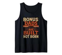Step Dads Are Built Not Born Retro Vintage abbigliamento Canotta