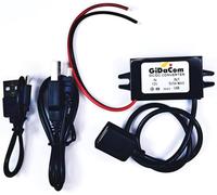 Step Down auto 12volt to 5volt mini usb per tutti i localizzatori GPS serie King Spy Guard F