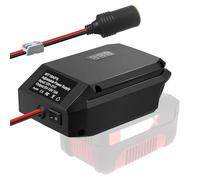 Step Down Convertitore per Makita 18 V a 12 V: regolatore di tensione, adattatore convertitore di corrente per dispositivi auto 5 V-13 V Max Output 10 A, connettore accendisigari fai da te