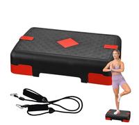 Step Fitness,Pedane Multifunzione Antiscivolo Per Allenamento Gambe | Piattaforma Regolabile Versatile Antiscivolo per Uomo e Donna Palestra Sport Casa Fitness Allenamento Indoor