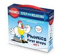 Step into Reading Phonics First Steps, Set 1: Includes 8 easy-to-decode books and Parent Guide
