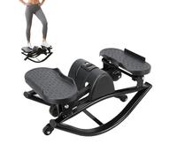 Step per allenamento - Macchina portatile per esercizi laterali, compatta e resistente, per allenamento cardio durevole, per uomini e donne, appartamento, dormitorio, gambe, glutei, addominali