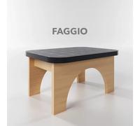 Step scalino predellino in legno betulla per lettino da massaggio spa centro benessere estetico