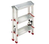 Step Up Scala domestica 3 Gradini a Libretto in Alluminio - Tiptap3