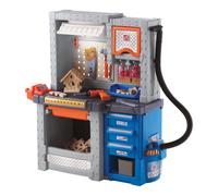 Step2 Deluxe Workshop Banco da lavoro | Banco da lavoro per bambini incl 50 pezzi di accessori | Giocattoli di plastica