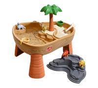 Step2 Dino Dig Tavolino da sabbia e acqua | Sand and Water Table per 15L di acqua e 9kg di sabbia | Incl 7 accessori | Giochi d'acqua per il giardino