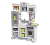Step2 Downtown Delights Kitchen Cucina da gioco per bambini | Cucina da gioco in plastica | Compresi 24 accessori
