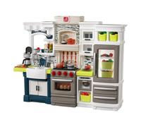 Step2 Elegant Edge Cucina da gioco | Plastica / cucina da gioco in plastica | Compresi 78 accessori