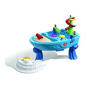 Step2 Fiesta Cruise Sand & Water Table per Bambini, Kit di Accessori da 10 Pezzi, Tavolo per attività acquatiche per Bambini, Giocattolo Estivo per Esterni e Interni, età 2+, Multicolore