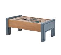 Step2 Harmony Tavolo da gioco All in one | Tavolo da gioco con ripiano per trenini, superficie per attività manuali, piano liscio | Oggi un tavolo per trenini, domani un angolo per le attività manuali