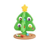 Step2 Il mio Primo Albero di Natale | Albero di Natale Giocattolo in plastica per Bambini | Include Stella, 8 Decorazioni e Trenino