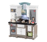Step2 LifeStyle Dream Kitchen Cucina giocattolo per bambini | Cucina giocattolo di plastica | Include fornello, lavello & 37 accessori