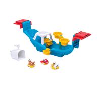 Step2 Nautical Rain Showers Bath Boat Set da bagno | Giochi d'acqua con barca per il bagno | Giochi da bagno per bambini dai 2 anni in su