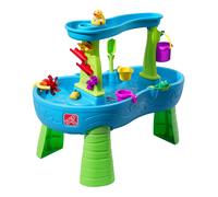 Step2 Rain Showers Splash Pond Tavolo Acqua con Set di Accessori da 13 Pezzi | Tavolino Giochi Acqua | Giochi d'Acqua Giardino | Gioco Acqua per Piu Bambini, Tavolo Acqua Bambini