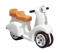 Step2 Ride Along Scooter da Gioco di plastica in bianco | Scooter per bambini per l'esterno | Veicolo per bambini / Slider / Scivolo auto a partire da 1,5 anni