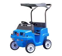 Step2 Side-By-Side SUV Auto da corsa in blu per 2 bambini|Spingi auto / Auto da corsa con barra di spinta e tettuccio | Per bambini di 2 anni e più