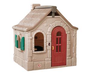 Step2 Storybook Cottage Forest Casa del guardaboschi / Casa Bambini | Casa dei giochi in plastica per giardino / esterno | Include cucina, campanello e accessori