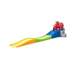 Step2 Up & Down Roller Coaster Montagne Russe Giocattolo Edizione Anniversario | Scivolo giardino e scvilo da interno | 3 Metri di Montagne Russe