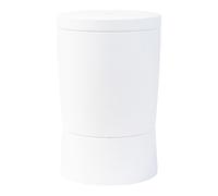 Step2 Vero In-Pool Shade Tavolino da Piscina in Plastica Bianco | Tavolino con Foro per Ombrellone, base Zavorrabile e plastica UV20 per profondità dell'acqua massima di 38,1 cm | Esterni/Giardino