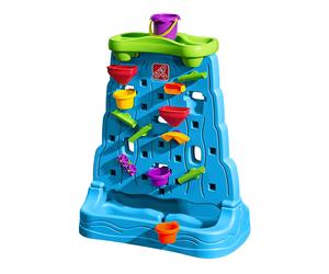 Step2 Waterfall Discovery Muro d'acqua con labirinto | Water Table | Tavolo d'acqua / Giochi d'acqua per il giardino | Incl set di accessori da 13 pezzi