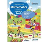 Steph King Catherine Cambridge Primary Mathematics Learner's Book 1 (Tascabile)