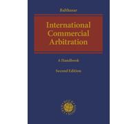 Stephan Balthasar International Commercial Arbitration (Copertina rigida)